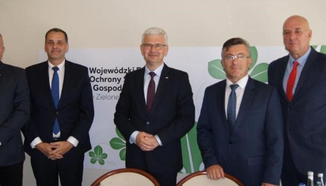 Wiceminister Zyska o zielonych inwestycjach w województwie lubuskim