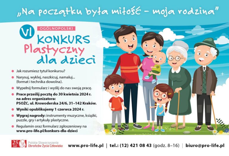 VI Ogólnopolski Konkurs Plastyczny dla dzieci